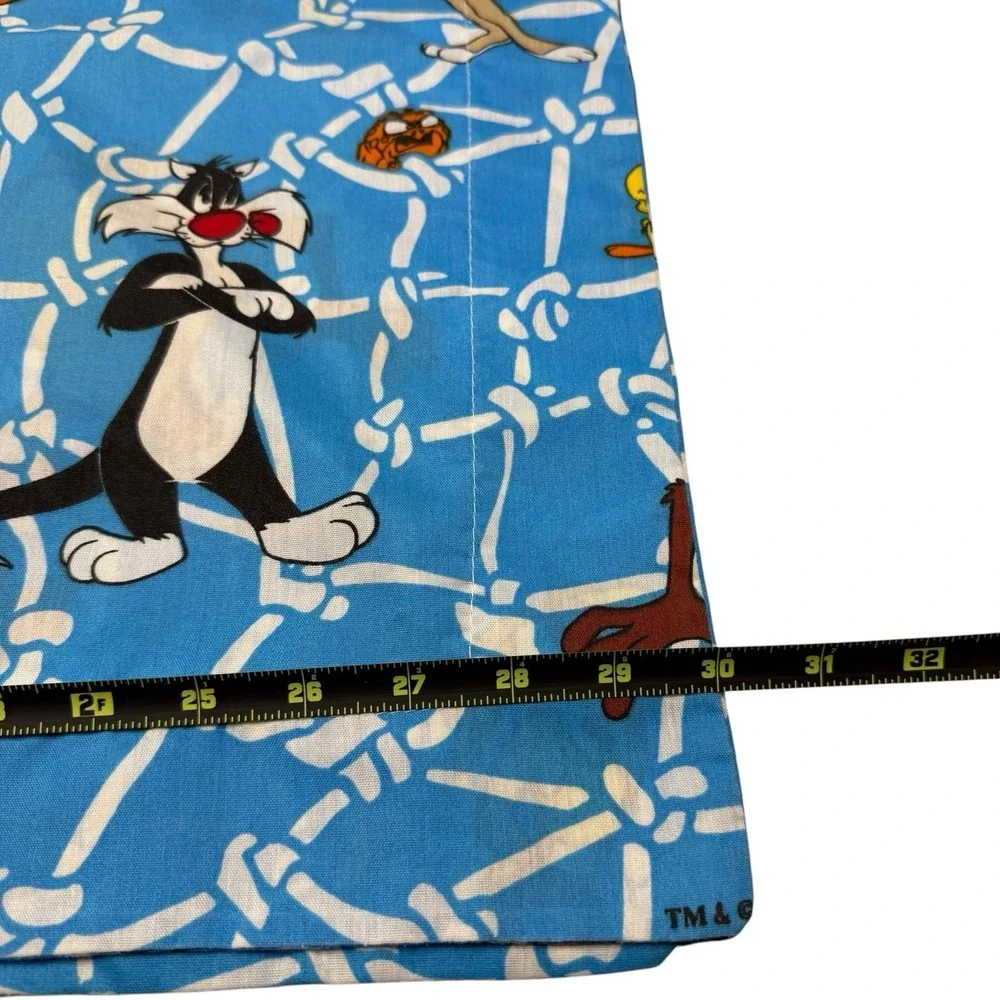 VTG Looney Tunes Space Jam 1996 Pillow Sham Standard Size - Set Of 2
